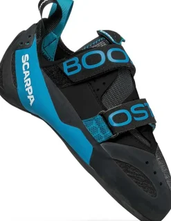 Scarpa Boostic Climbing Shoes - Black-Azure