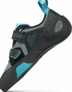 Scarpa Force Climbing Shoe - Larger Sizes - Conifer-Azure