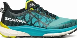 Scarpa Mens Golden Gate 2 ATR Running Shoe - Azure-Lime