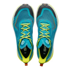 Scarpa Mens Golden Gate Kima RT Trail Running Shoes - Blue-Lime