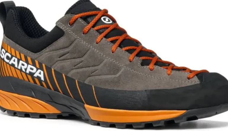 Scarpa Mens Mescalito Shoes - Titanium-Mango