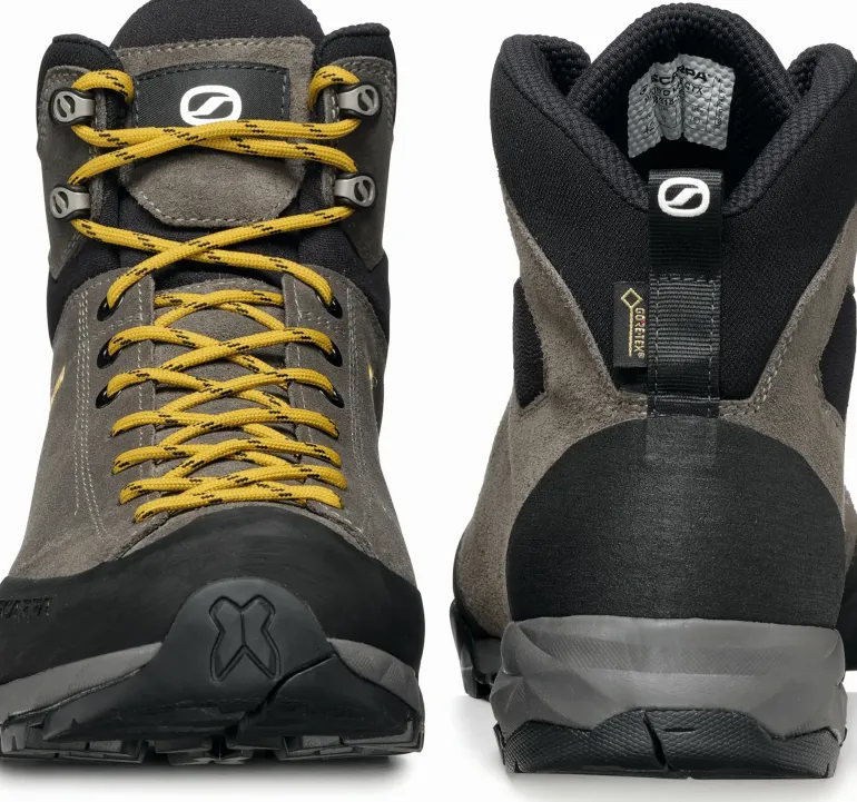 Scarpa Mens Mojito Hike GTX Boots - Wide Fit - Titanium-Mustard