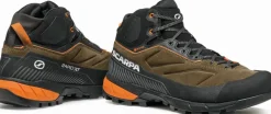 Scarpa Mens Rapid XT Mid GTX Boot - Caribou-Rust Orange