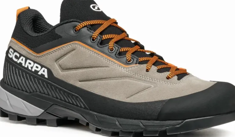 Scarpa Mens Rapid XT Shoes - Taupe-Rust Orange
