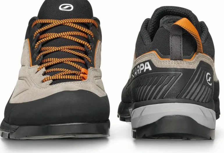 Scarpa Mens Rapid XT Shoes - Taupe-Rust Orange