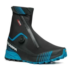 Scarpa Mens Ribelle Run Kalibra G Shoes - Black-Azure
