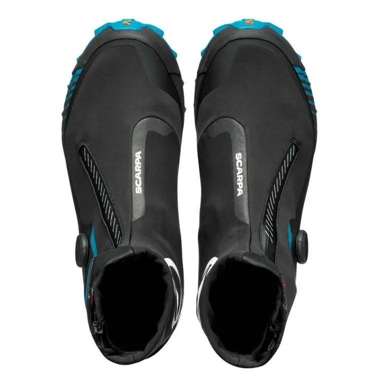 Scarpa Mens Ribelle Run Kalibra G Shoes - Black-Azure