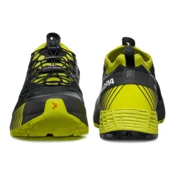 Scarpa Mens Ribelle Run Shoes - Black-Lime