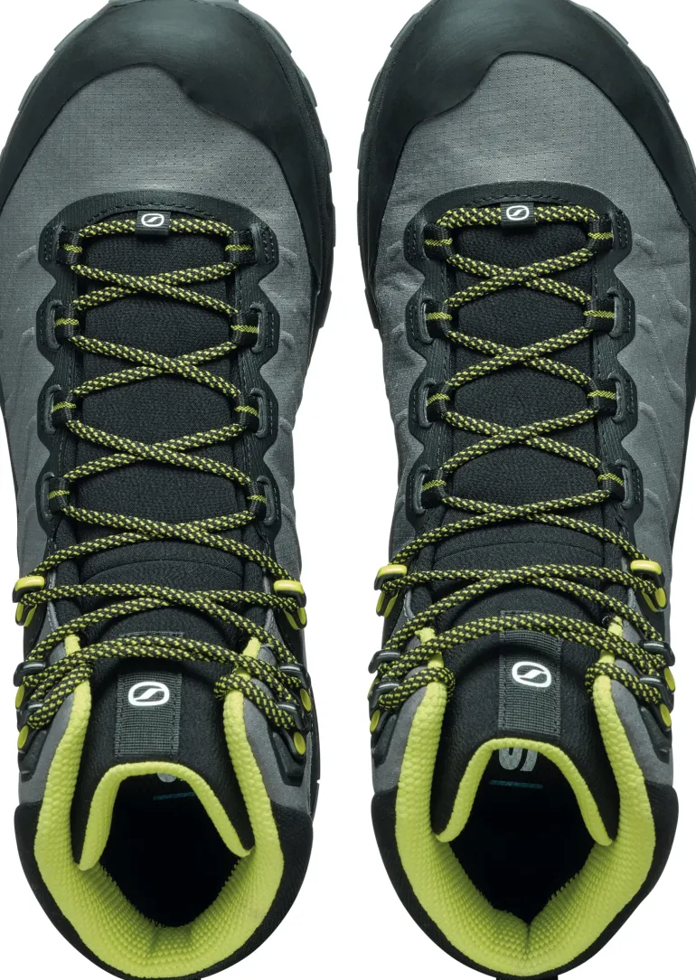 Scarpa Mens Rush TRK LT GTX Boots - Gray-Lime