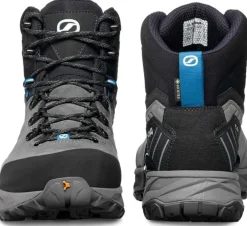 Scarpa Mens Rush TRK Pro GTX Boots - Smoke-Lake Blue