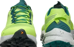 Scarpa Mens Spin Planet Trail Running Shoes - Sunny Green-Petrol