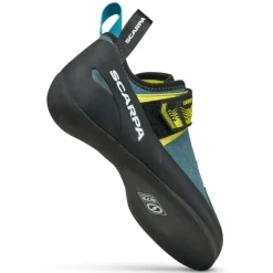 Scarpa Origin VS Climbing Shoe - Petrol-Lime