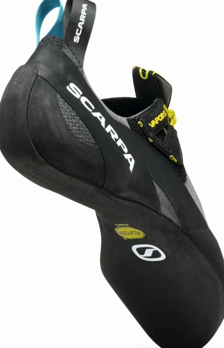 Scarpa Vapour S Climbing Shoes - Smoke-Yellow