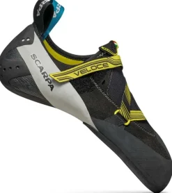 Scarpa Veloce Climbing Shoes - Black-Yellow