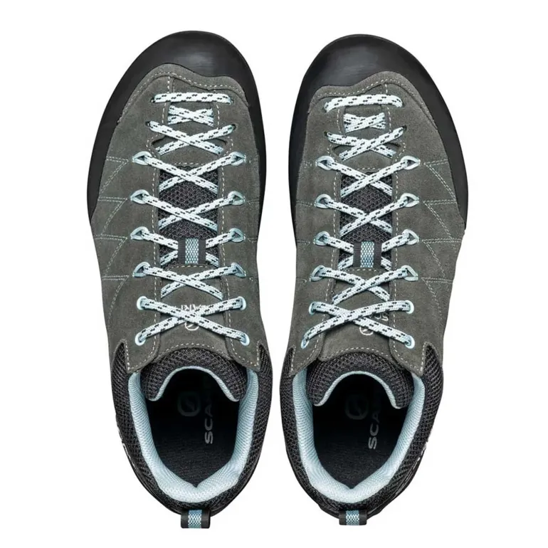 Scarpa Womens Crux Shoes - Shark-Blue-Radiance