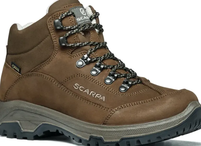 Scarpa Womens Cyrus Mid GTX Shoes - Brown