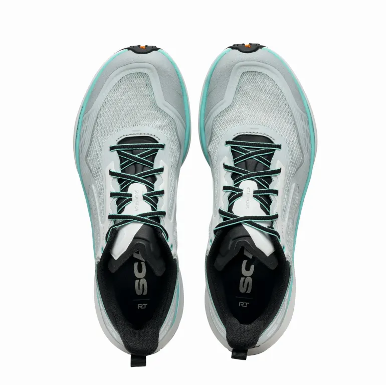 Scarpa Womens Golden Gate Kima RT Trail Running Shoes - Light Gray-Aruba Blue