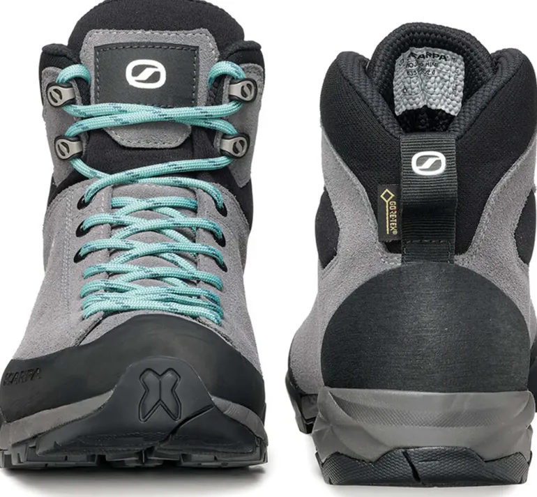 Scarpa Womens Mojito Hike GTX Boots - Wide Fit - Smoke-Jade