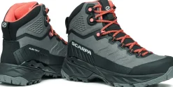 Scarpa Womens Rush TRK LT GTX Boots - Gray-Coral