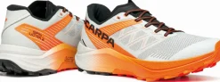 Scarpa Womens Spin Ultra 2 Running Shoe - Ice-Orange Fluo