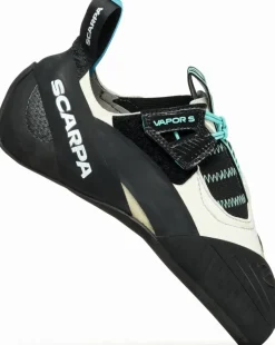 Scarpa Womens Vapour S Climbing Shoes - Dust Grey-Aqua