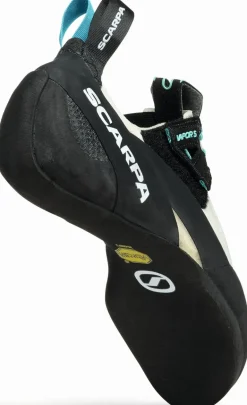 Scarpa Womens Vapour S Climbing Shoes - Dust Grey-Aqua