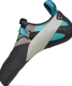 Scarpa Womens Veloce Climbing Shoes - Light Grey-Maldive