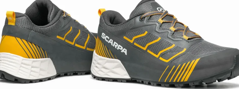 Scarpa Youth RR-Y Shoes - Anthracite-Saffron
