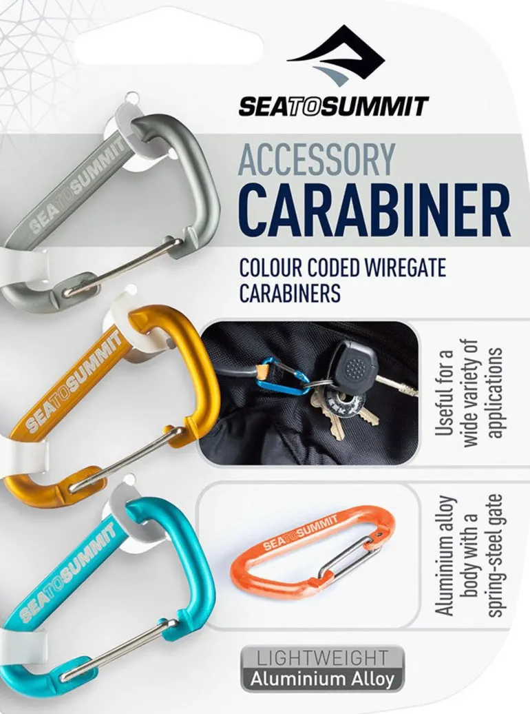 Sea To Summit Accessory Carabiner Set - 3pcs