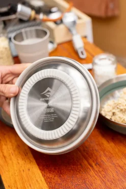 Sea To Summit Detour Stainless Steel Collapsible Bowl - L - Beluga
