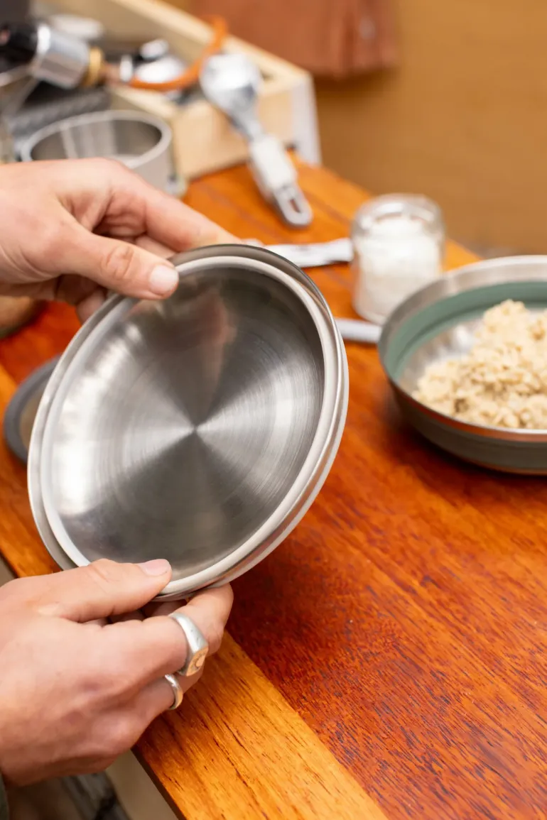 Sea To Summit Detour Stainless Steel Collapsible Bowl - L - Moonstruck