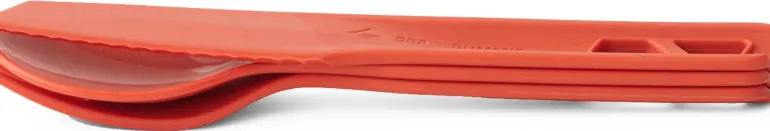 Sea To Summit Passage Cutlery Set - 3 Piece - Spicy Orange