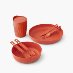 Sea To Summit Passage Dinnerware Set - 1P - 7 Piece - Spicy Orange