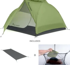 Sea To Summit Telos TR3 PLUS Tent Package - Green
