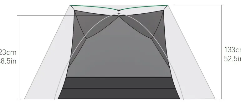 Sea To Summit Telos TR3 PLUS Tent Package - Green
