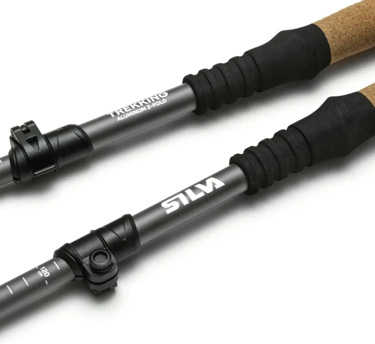 SILVA Trekking Poles Aluminum Z-fold - Grey