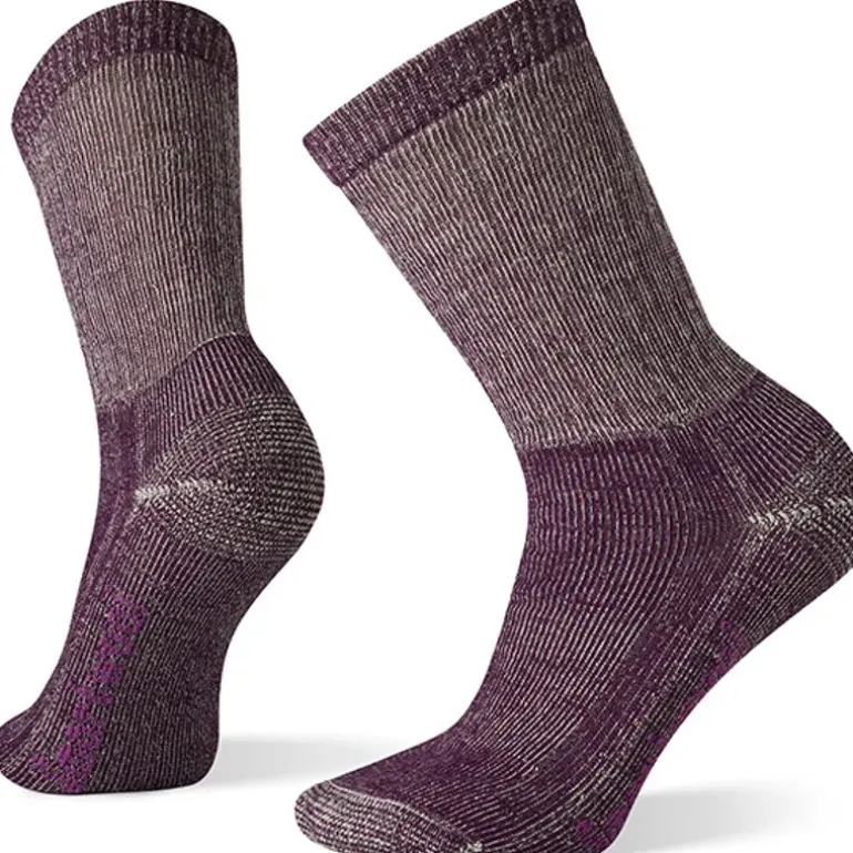 Smartwool Womens Classic Hike Full Cushion Crew Socks - Bordeaux