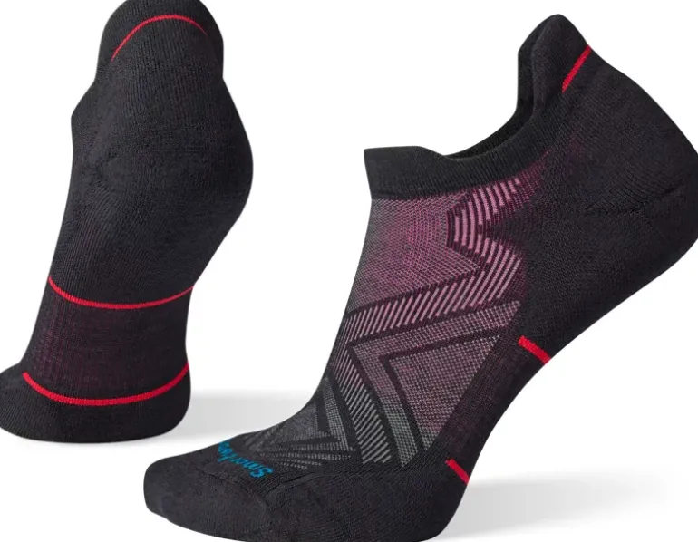 Smartwool Womens Run Targeted Cushion Low Ankle Socks - Black