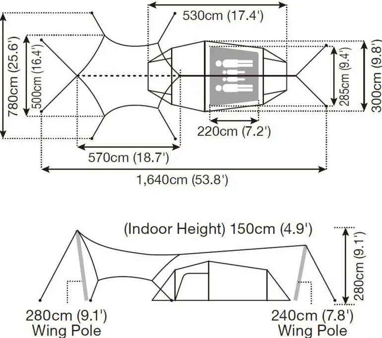 Snow Peak Entry Pack TT Tent and Tarp
