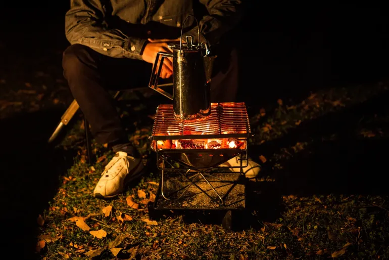 Snow Peak Pack and Carry Fireplace - S