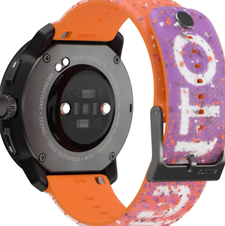Suunto Race S Sports Watch - Power Orange