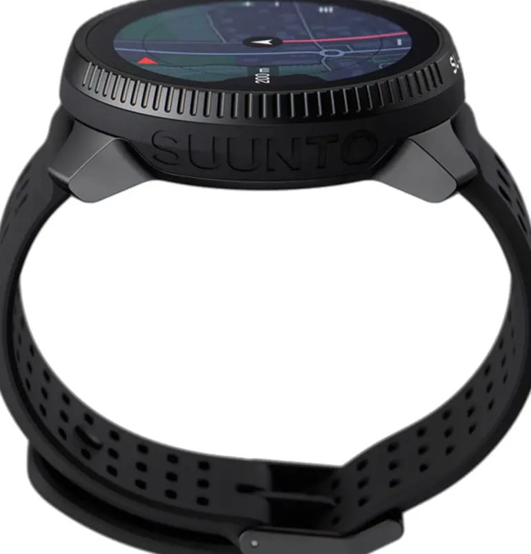 Suunto Race Sports Watch - All Black-Stainless Steel