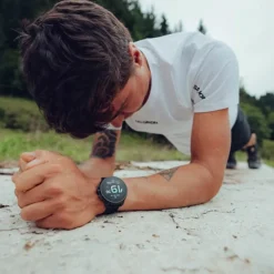 Suunto Race Sports Watch - All Black-Stainless Steel