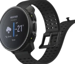 Suunto Solar Vertical Sports Watch - All Black-Stainless Steel