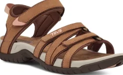 Teva Womens Tirra Leather Sandals - Honey Brown