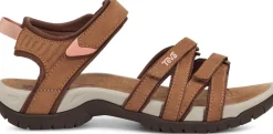 Teva Womens Tirra Leather Sandals - Honey Brown