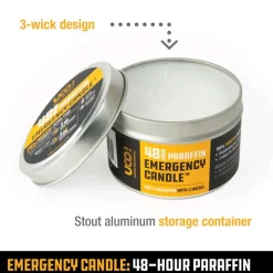 UCO Emergency Candle Lantern Paraffin - 48 Hour