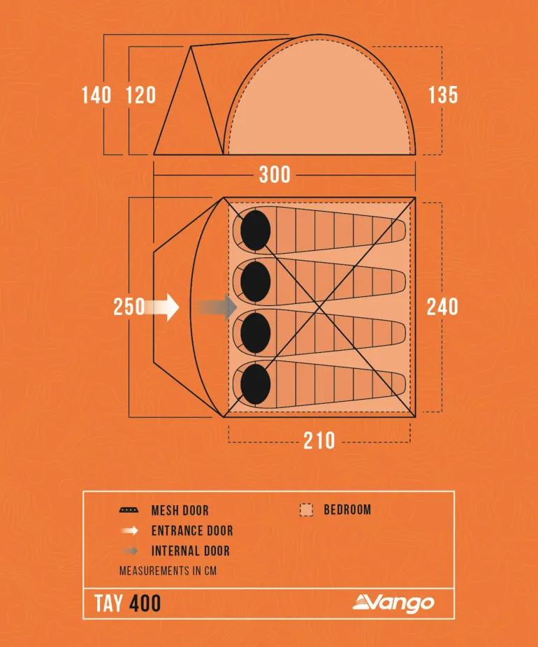 Vango Tay 400 Tent