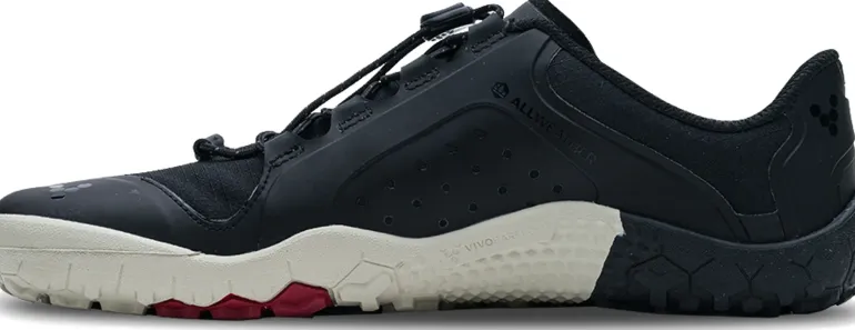 Vivobarefoot Womens Primus Trail III All Weather FG Shoes - Obsidian