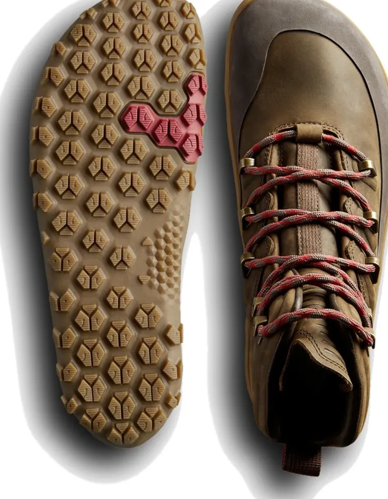 Vivobarefoot Womens Tracker Leather AT Boots - Bracken